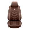 Leder Autositzbezug, Der Vollständig Umhüllende Autositzschoner mit Kopfstütze Lendenkissen Universelle Passform