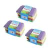 Sponge Apartment Bowl Dishwashing Brush Cleaning Pads 12 Pieces