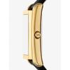 Michael Kors Essex Gold-Tone and Crocodile Embossed Leather Watch MK4965