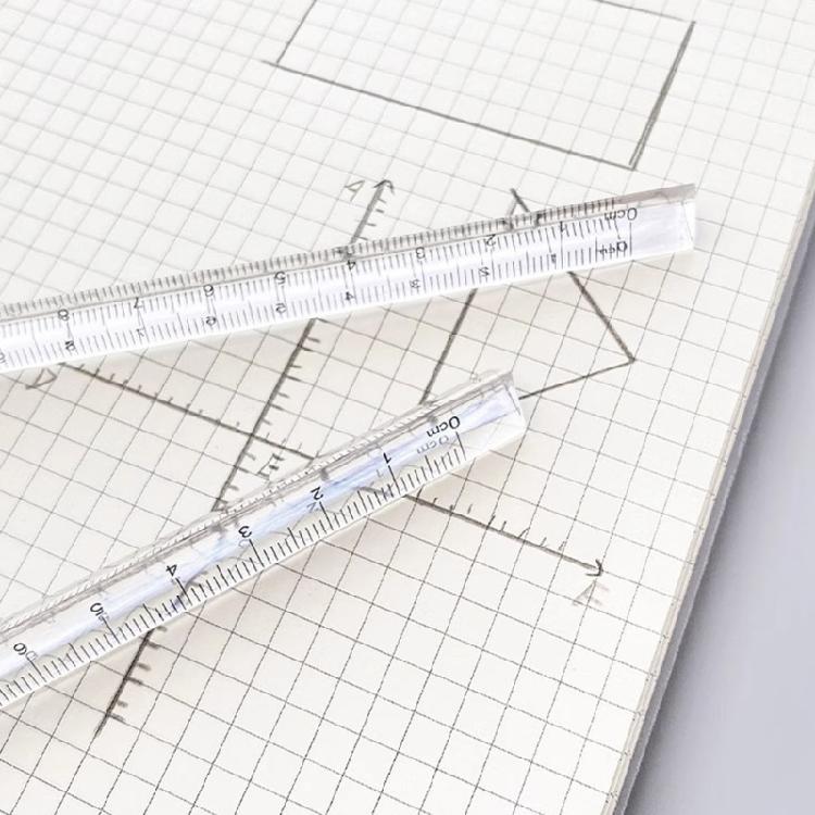 20cm Clear Acrylic Triangular Rulers A Must-Have Measuring Tool for School Supplies Home Office & Professional Use