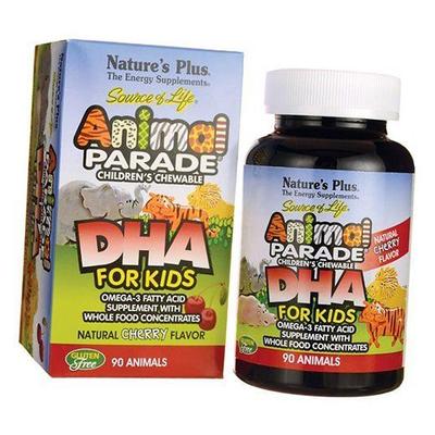 DHA per bambini, Animal Parade Source of Life DHA per bambini, 90 compresse Ciliegia (67375003)