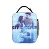 Off Campus Hannah and Garrett Insulated Lunch Bag High Capacity Reusable Thermal Bag Tote Lunch Box School Outdoor Bento Pouch