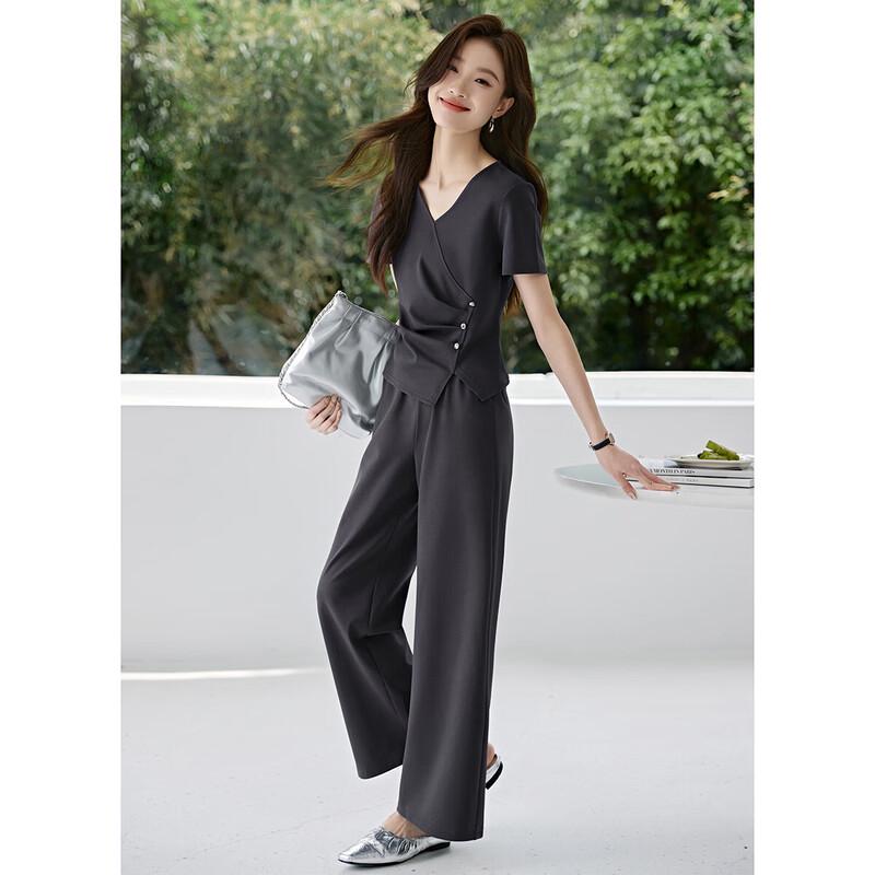 Mohanyimei Elegant New Chinese Style Women's Two-Piece Set