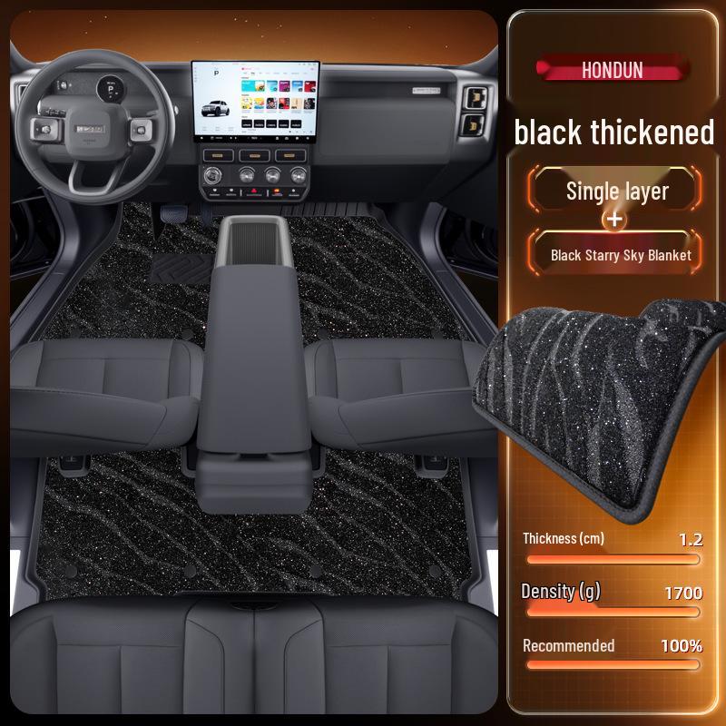 Chery ICAR V23 2025 TPE Floor Mats - Interior Enhancement Carpet