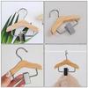Dog Clothing Hanger for Decoration with 6Pcs Wooden Pet Apparel Hangers