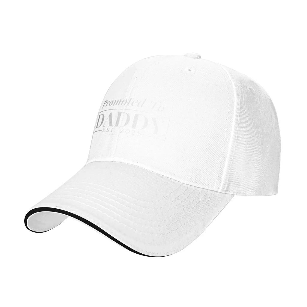 Promoted To Daddy 2025 Fathers Day Sun Baseball Cap Summer Women Men Custom Logo Trucker Hat Sun-Proof Y2k Cute Caps