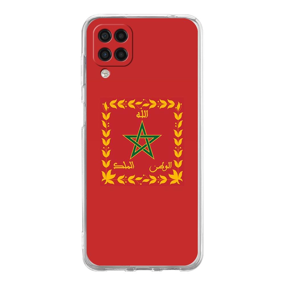 Moroccan flag Maroc Morocco Phone Case For Samsung A13 A33 A35 A55 A73 A53 A23 A51 A71 A21S A31 A41 A05s A03S A15 A25 5G Cover