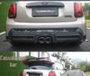Suitable for 2021-2023 MINI COOPER S: Carbon Fiber Rear Diffuser for JCW F55, F56, F57 Models