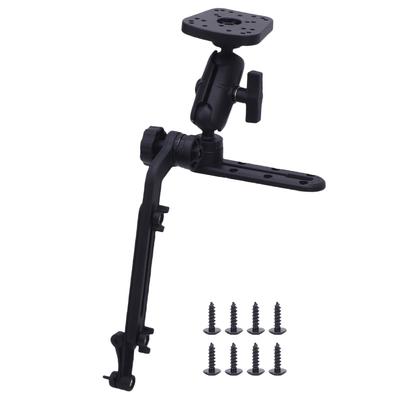 Marine Electronic Mount 1.5in Ball Base Fish Finder Mounting Plate with Adjustable Arm Replacement for Scotty