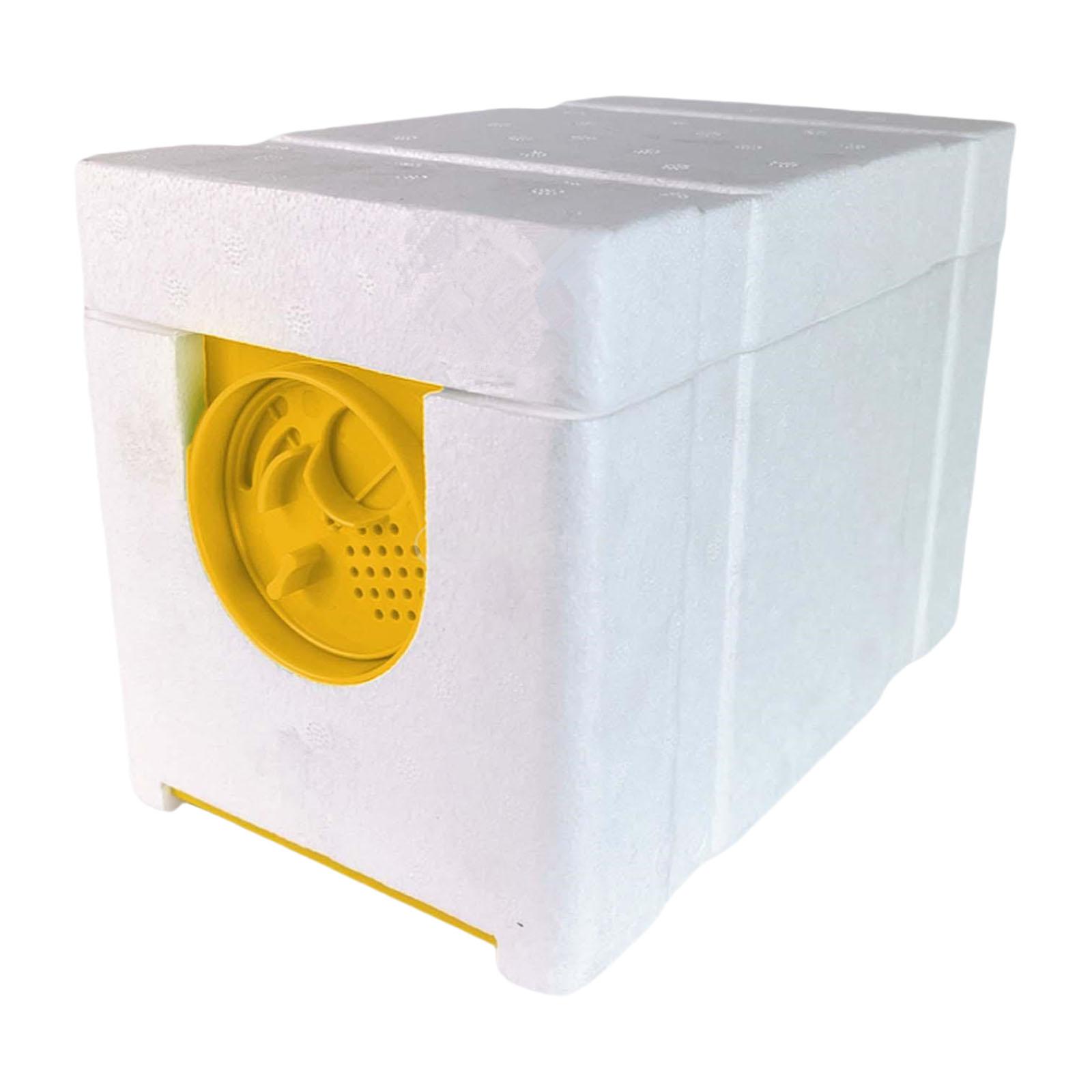 Advanced Beekeeping Hive Box Bee Breeding Queen Rearing Mini Nuc Hive Thermal Insulation for Bee Colony жёлтый