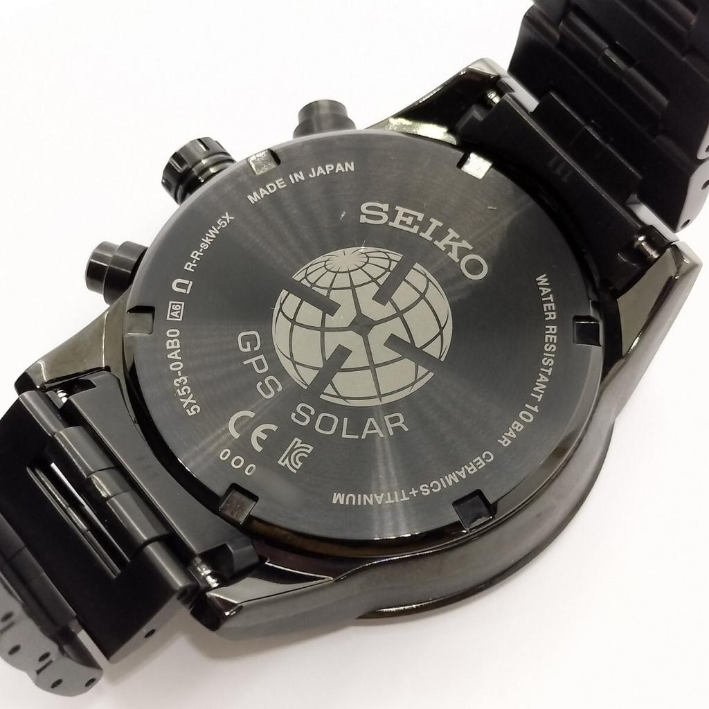 [USED]SEIKO ASTRON Solar GPS Satellite Radio Wave SBXC037 Watch [Excellent Condition] Men's