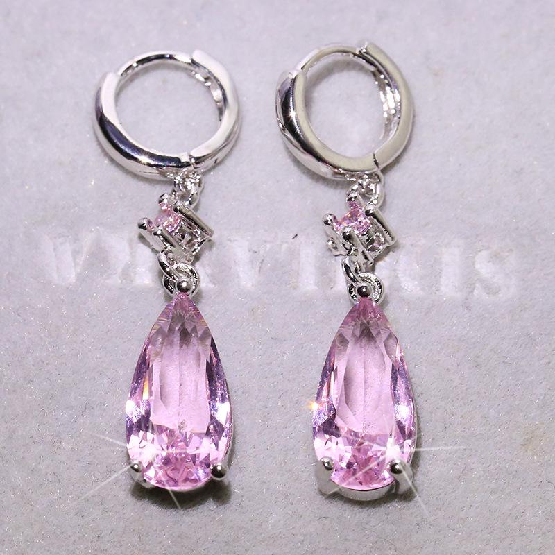 Серьги-капли Kangyin с цирконами AAA: Элегантный, Свежий и Универсальный