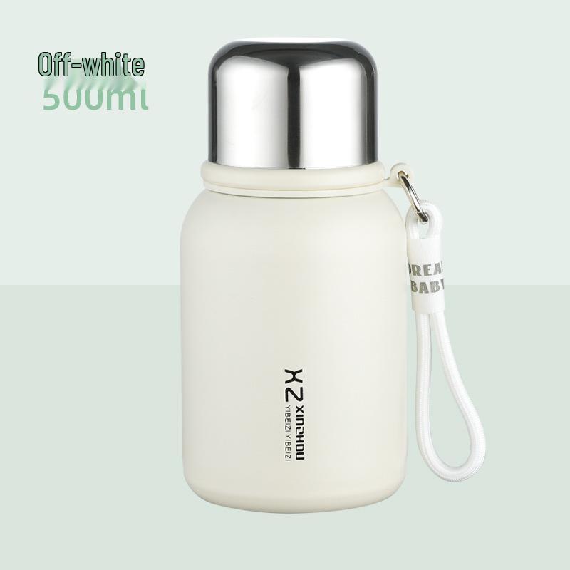 316 Stainless Steel Wide-Body Large Capacity Thermos Cup for Students - Portable and Durable