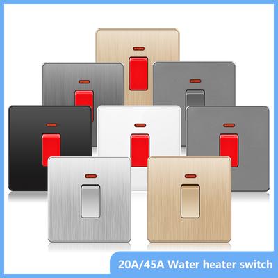 EU RU UK 20A 45A Hochleistungs-Wandschalter, Kunststoffpanel nach koreanischem Standard Kippschalter EIN AUS für Warmwasserbereiter Licht Klimaanlage