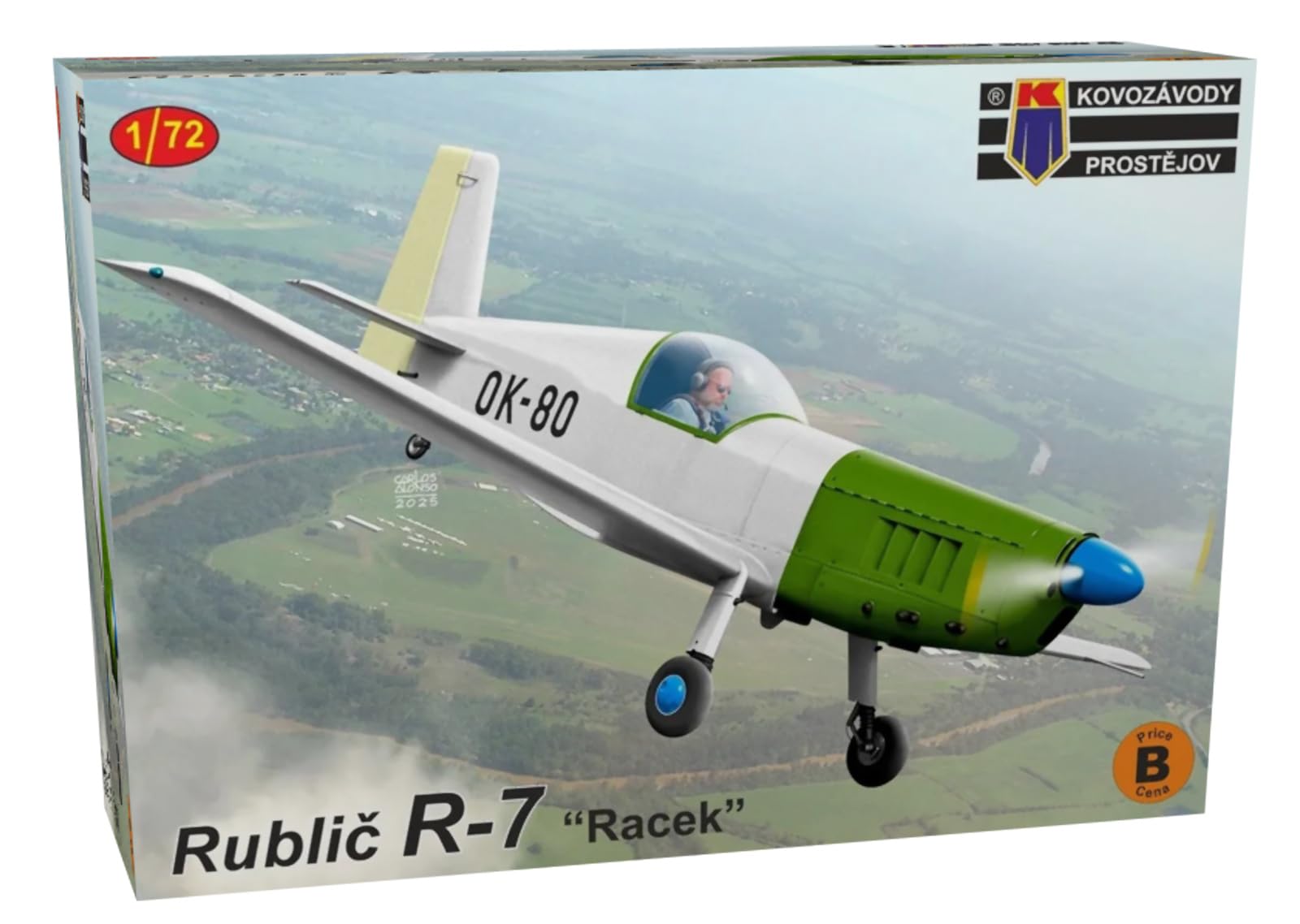 

KP Model Rubrich Razeck Прототип гоночного самолета Пластиковый набор KPM0506 1/72 Р-7 (Самолет)