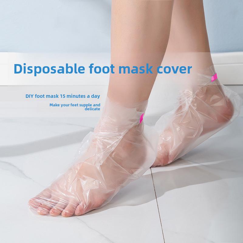 

Одноразовая водонепроницаемая увлажняющая маска для ног и рук — предотвращает появление трещин и обморожений, идеально подходит для шелушения и замачивания ног.