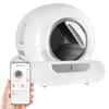 Lettiera autopulente per gatti, Lettiera elettrica per gatti, Lettiera intelligente per gatti con controllo remoto tramite APP, Ingresso spazioso, Grande