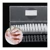 Annhua Transparent Nail Tip Set 270 Pieces Ultra Thin Matte Nail Tips Ballerina Short Clear Tips No Sanding Required Nail Lengthening Tips Gel Nails