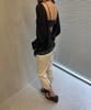 Tinsi Blur Flip Long Sleeve Tee (Black)