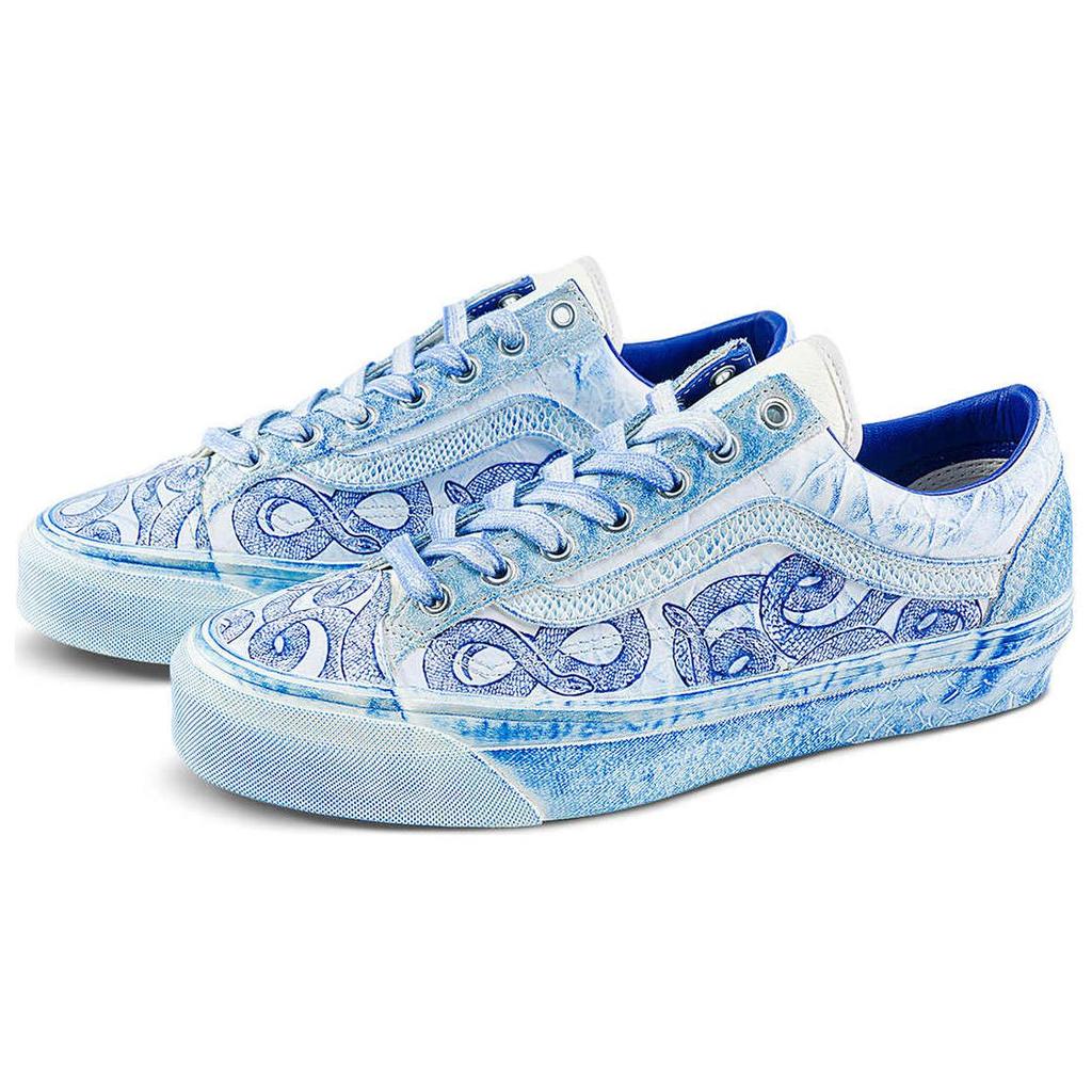 Vans Unisex Old Skool Year Of The Snake White Blue VN000D57CDA