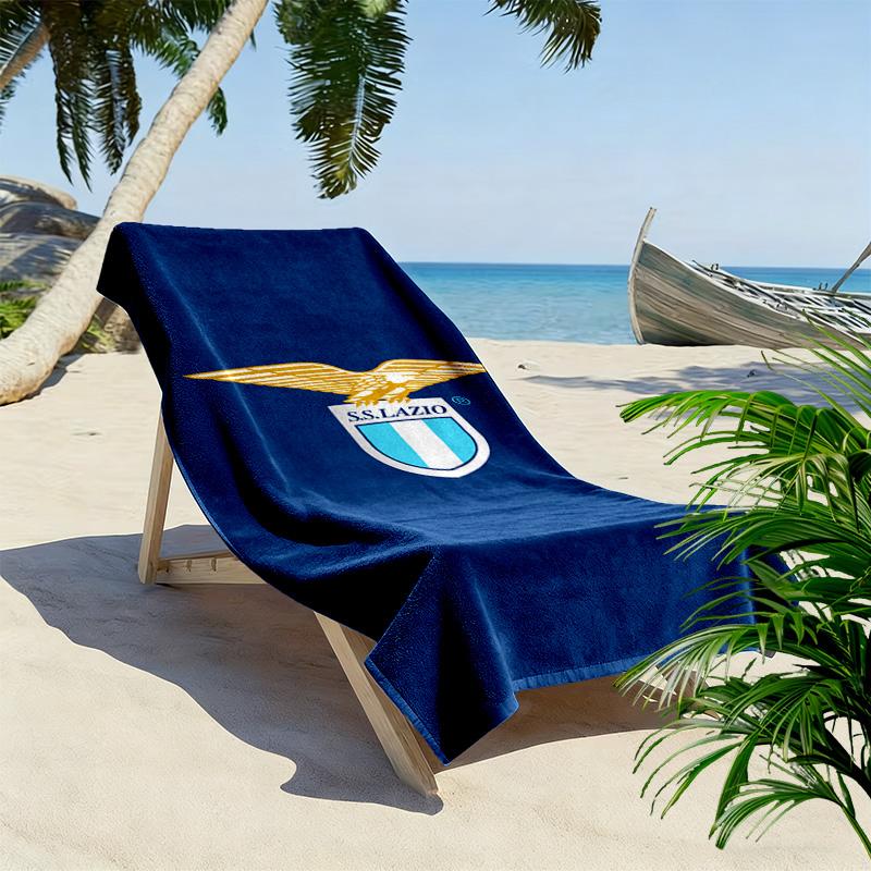 Lazio 2D Flat Print Beach Towel, Large Soft Quick Dry Towel for Beach Camping Swimming