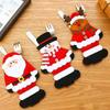 Santa Decorations Christmas Cutlery Sets Party Table Tops Products Decorative