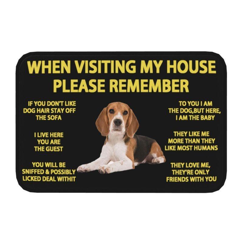 Pet Door Mat Belgian Shepherd Front Floor Door Entrance Mats Outdoor Kitchen Bathroom Doormat Bedroom Carpet Non Slip Floor Rug
