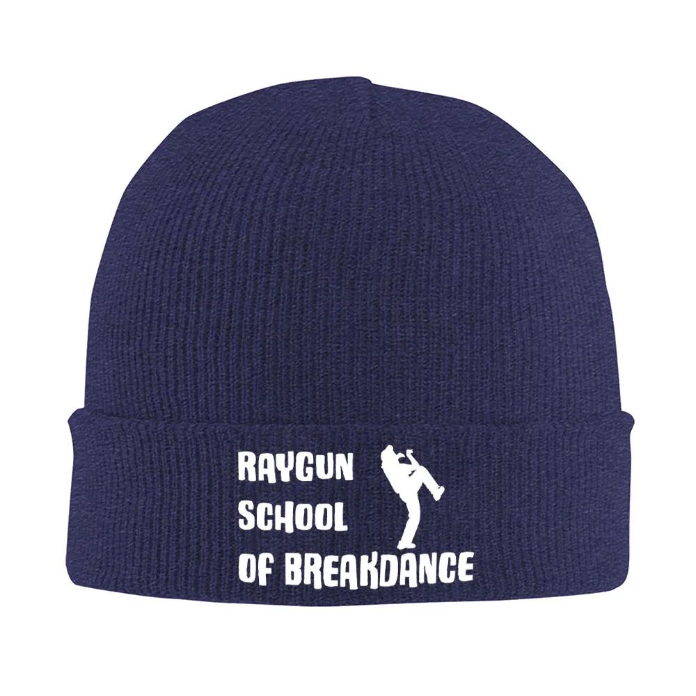 

Raygun school breakdance dancer silhouette Unisex Women Unisex Knitted Hat Beanie Pullover Cap Winter Thermal Warm Christmas Outdoo