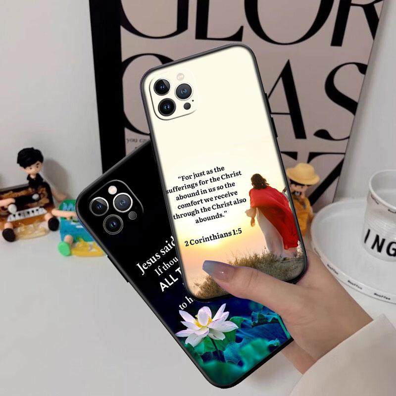 Bibelvers Jesus Christus Neue High-End-Handyhülle für OPPO A3 Pro A72 A74 A76 A77 A77S A78 A79 A94 A95 A18 A40M A58
