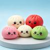 Squish-soft Dumpling Interactive Toy, Cute Design, Multicolor Random, Anti-Stress Effect, 11 cm, Kids Gift