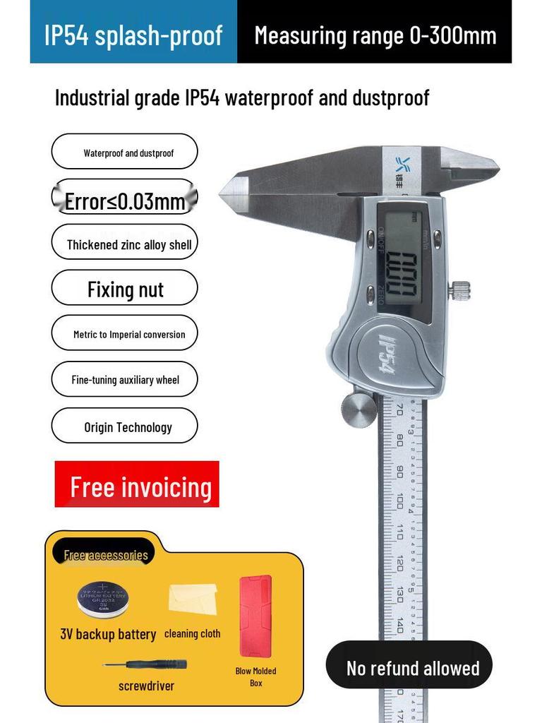 Sifeng High-Precision Digital Display Electronic Caliper for Jewelry, Antiques & Bracelets