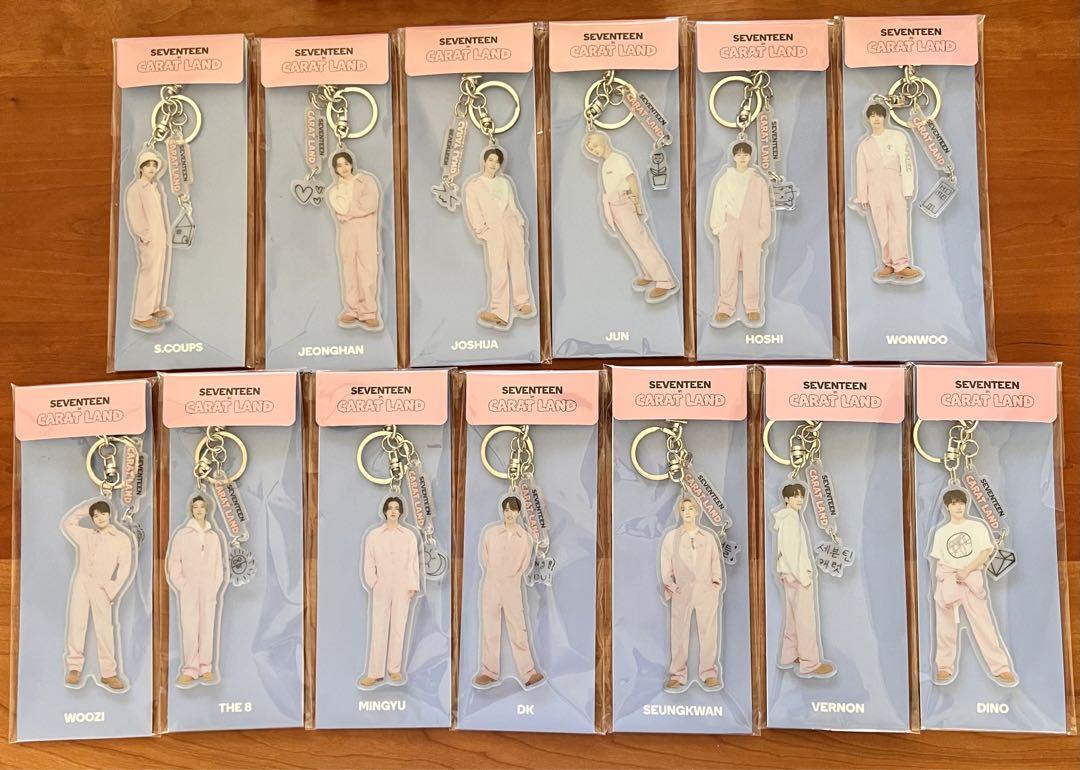 

[USED] Seventeen Carat Rand Keren Acrylic Keychain Complete