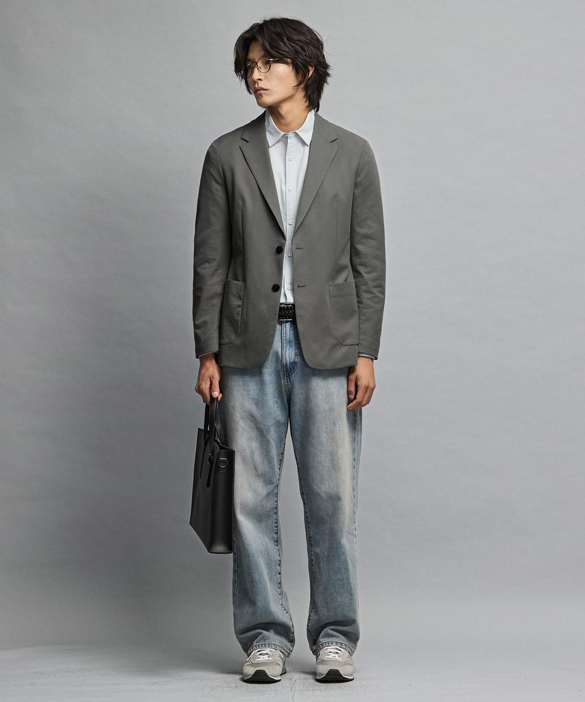 STCO Motion-Free Out-Pocket Comfort Blazer_Grey (Relaxed Fit)_Sejvc32Nsg