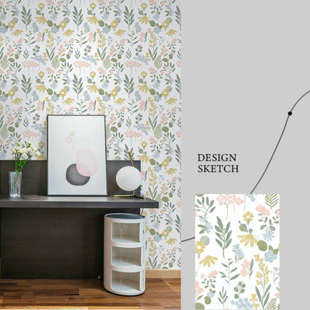 antifouling Self-pasted wallpaper Easy to clean Wall Stickers Commercial Space