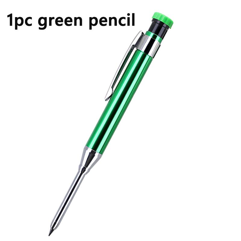 2.8mm Professional Metal Long Head Woodworking Mechanical Pencil or Lead Refills, for Carpenter Marking Engineering Drawing Tool