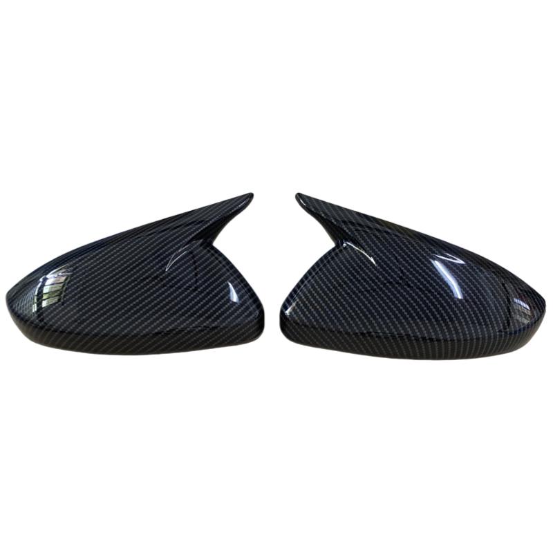 Pair Rearview Mirror Cover Side Mirror Caps For Peugeot 208 - / 308 508 2008 Rear View Mirror Cover Trim Car Accessories