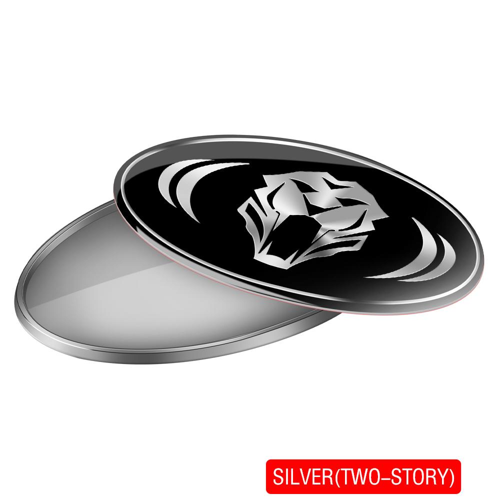 3D Auto Aluminium Metall Logo Abzeichen Karosserie Kotflügel Kofferraum Dekorations Aufkleber Für KIA Stinger RIO Sorento Picanto Ceed Borrego Syros K5