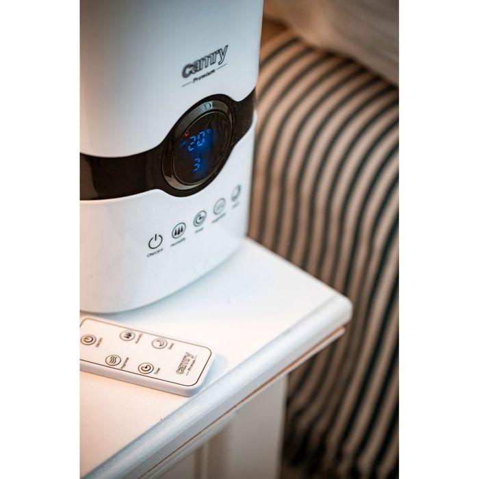 Umidificator Ultrasonic 4,2L, Silențios, Uleiuri Esențiale, Telecomandă Camry CR7964 25W Alb 36036