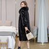 Long Over-the-knee Coat for Women Plus Size Thickened Winter Outerwear Middle-aged Mother's Clothing