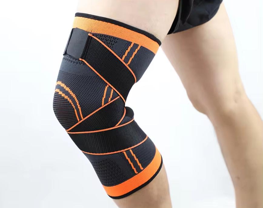CONRIDA Cheapest Price 3D Compression Knee Brace Stretchable Adjustable Knee Support With Straps