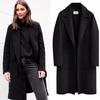 European Size Double-Sided Wool Coat - Autumn/Winter Loose Long Coat, Women's European & American Style