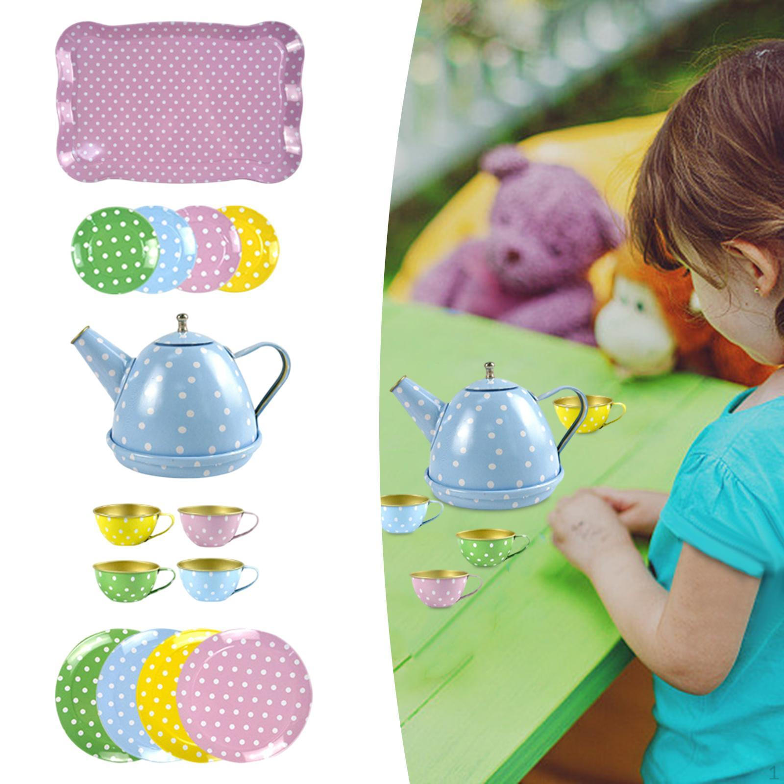 

Маленький набор для чая для девочек, игрушечный игровой набор для кухни, игрушки для принцессы, чашка для заваривания чая для девочек