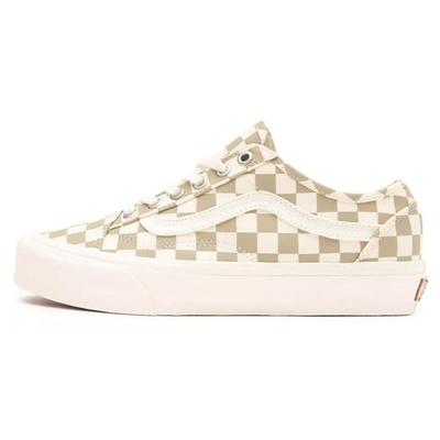 Old Skool Tapered Eco Theory - Checkerboard Cornstalk Unisex Sneakers Cream Natural VN0A54F49FO