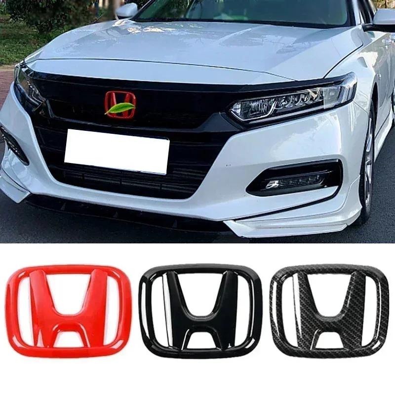 Honda Car Front & Rear Emblem Cover Sticker for City XR-V Civic Accord CR-V Inspire Envix Trunk Steering Wheel Center Badge ajl256