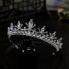 Korean Style New Simple and Elegant Bride Wedding Crown Wedding Dress Headdress Crown Tiara Hair Accessories