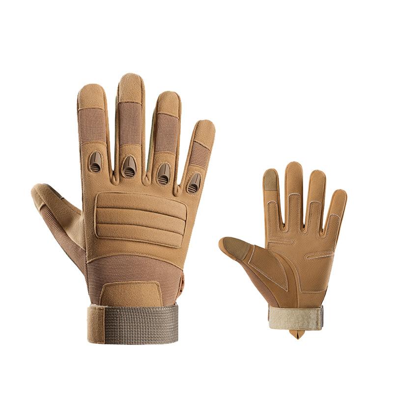

Tactical Gloves for Men Non Slip Outdoor Full Finger Protection Sports Training Outdoor Military Fan Cycling Gloves for Women XL