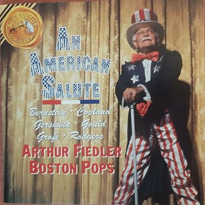CD ARTHUR FIEDLER - American Salute 68062RG RCA Victor Gold Non Japan Classical Used