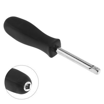 1/4 Inch 150MM Tijă Pătrată Mică Mâner Spinner Dublu Scop Piesă Instrument de Reparare Auto Bară de Extensie cu Mâner cu Orificiu Coadă de 6,3MM