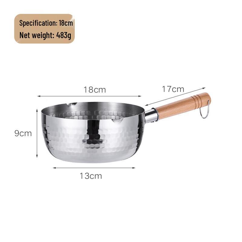 

Lijia Stainless Steel Hammered Snowpan