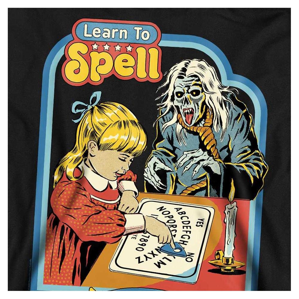 Steven Rhodes Unisex Adult Learn To Spell Sweatshirt